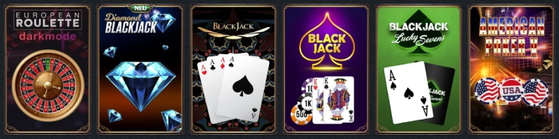 AstroMania Casino Tischspiele