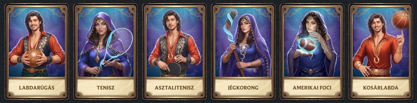 Astromania sportok