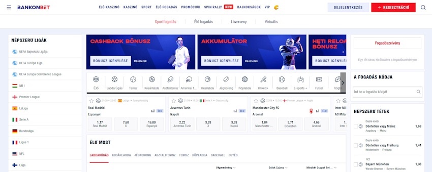 Bankonbet sportfogadás Magyarországon