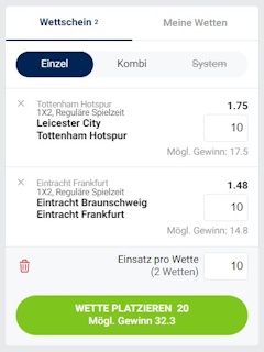 Bet-at-Home Wettschein