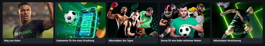 BetLabel Sportwetten-Boni