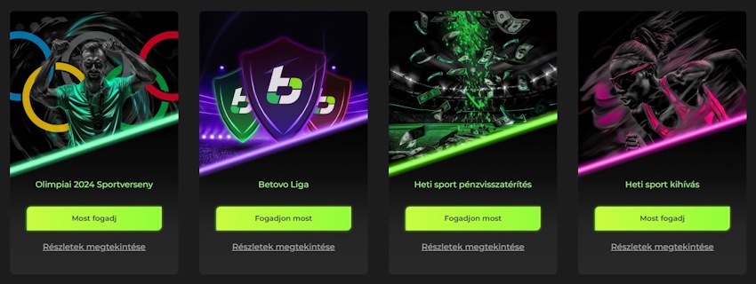 Betovo sportfogadási bónuszok