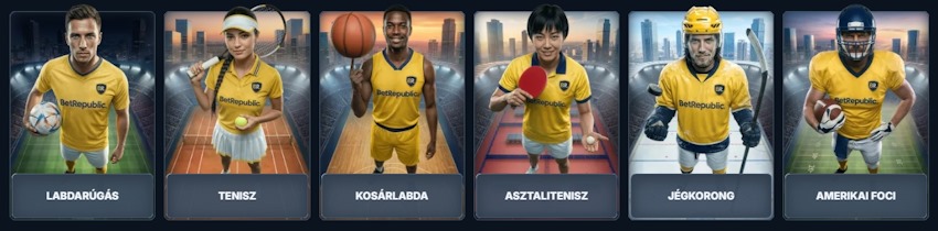 BetRepublic sportok