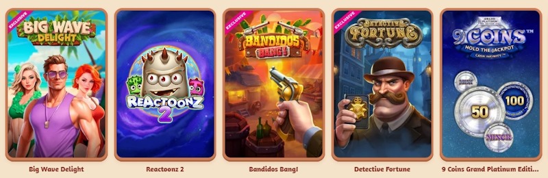 BillyBets kaszinó nyerőgépes játékok