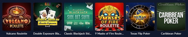 Bison Casino kaszinó játékok