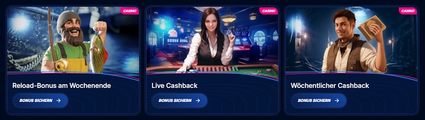 Boomerang Bet Casino-Boni