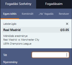 Cashalot fogadószelvény