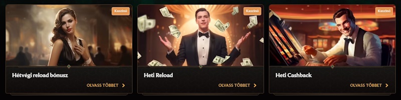 CrownPlay kaszinó bónuszok