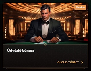 CrownPlay kaszinó üdvözlő bónusz