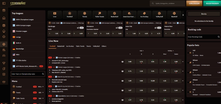 CrownPlay Sportwetten