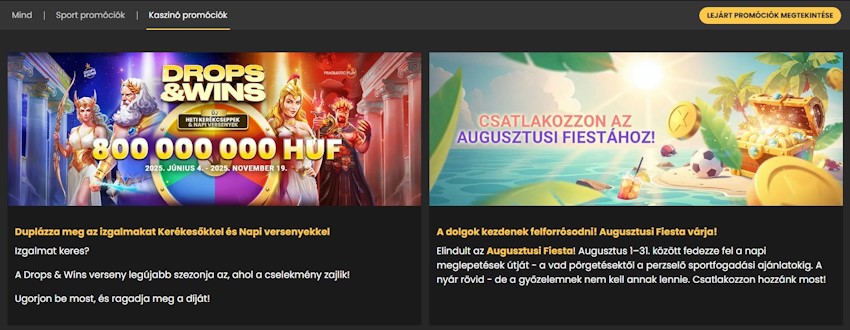 EmirBet kaszinó bónuszok