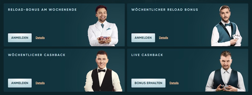 LegendPlay Casino Bonusse