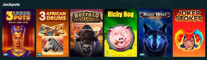 LegendPlay Casino Jackpot Spielautomaten
