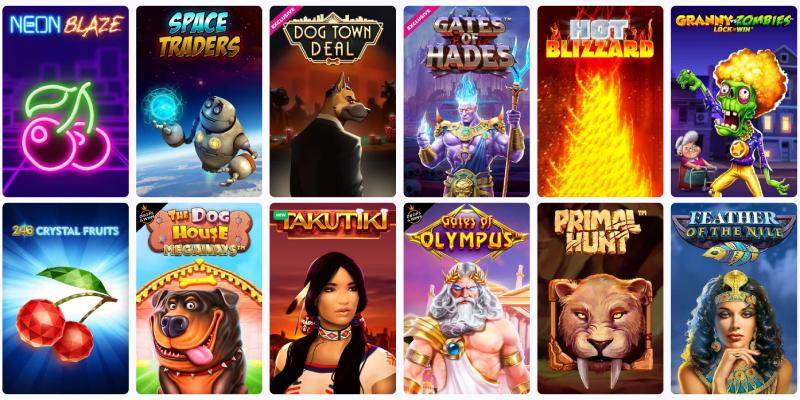 LightCasino nyerőgépek