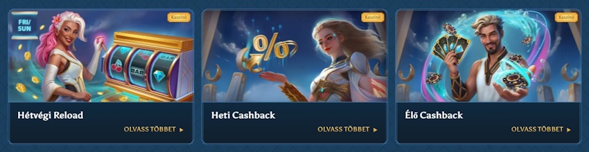 OceanSpin kaszinó bónuszok