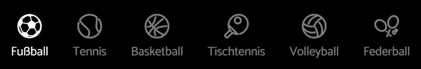 Palmslots Sportarten