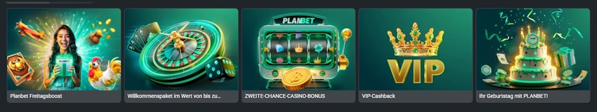 Planbet Casino-Boni