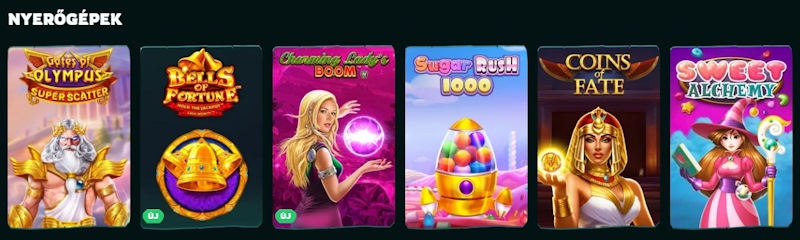 Playio kaszinó nyerőgépes játékok