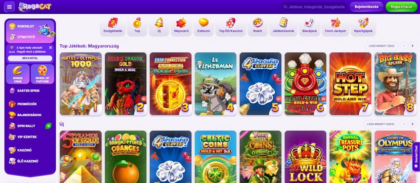 RoboCat Casino Magyarország