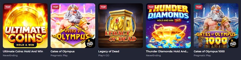 Rolling Slots kaszinó nyerőgépes játékok