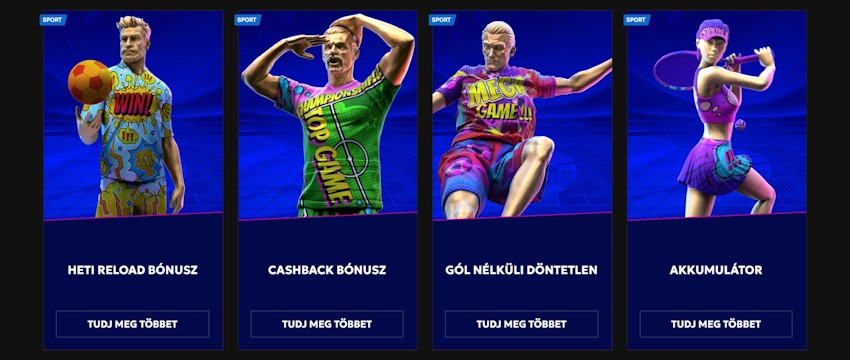 RTbet sportfogadási bónuszok