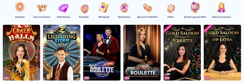 SlotsPalace Casino Live Spiele