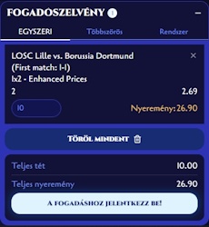 Spinight fogadószelvény