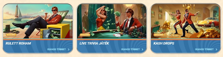 Vegasino kaszinó bónuszok