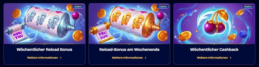 WishWin Casino Boni